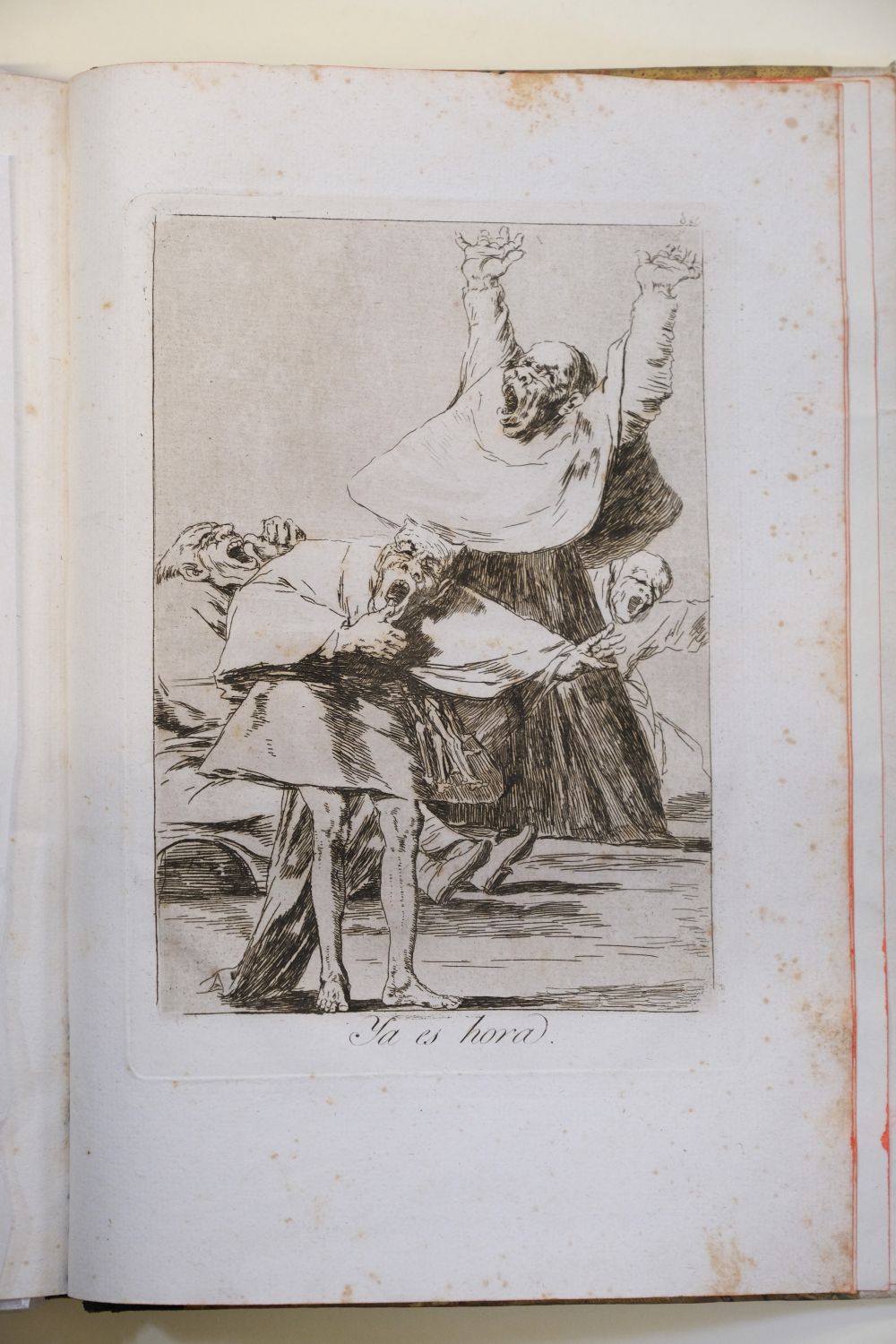 Goya (Francisco de, 1746-1828) Los Caprichos, 1799, the complete set of 80 etchings, FIRST EDITION - Image 34 of 37