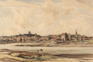 Moody (John Charles, 1884-1962). Woodbridge, watercolour