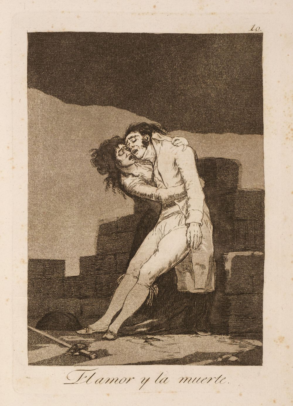 Goya (Francisco de, 1746-1828) Los Caprichos, 1799, the complete set of 80 etchings, FIRST EDITION - Image 10 of 37