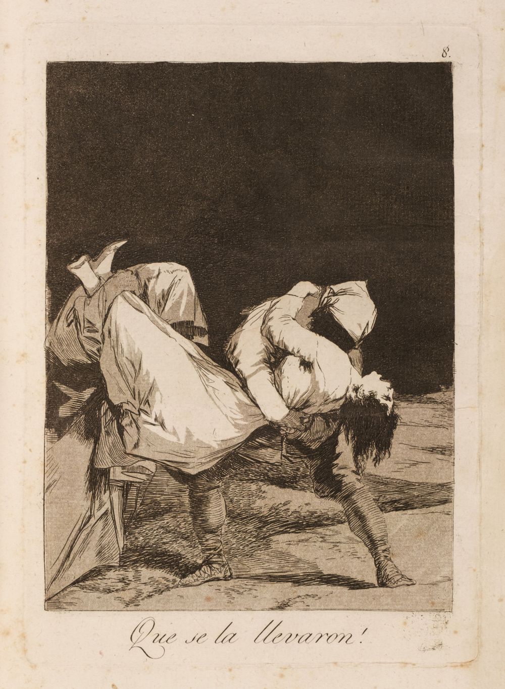 Goya (Francisco de, 1746-1828) Los Caprichos, 1799, the complete set of 80 etchings, FIRST EDITION - Image 8 of 37