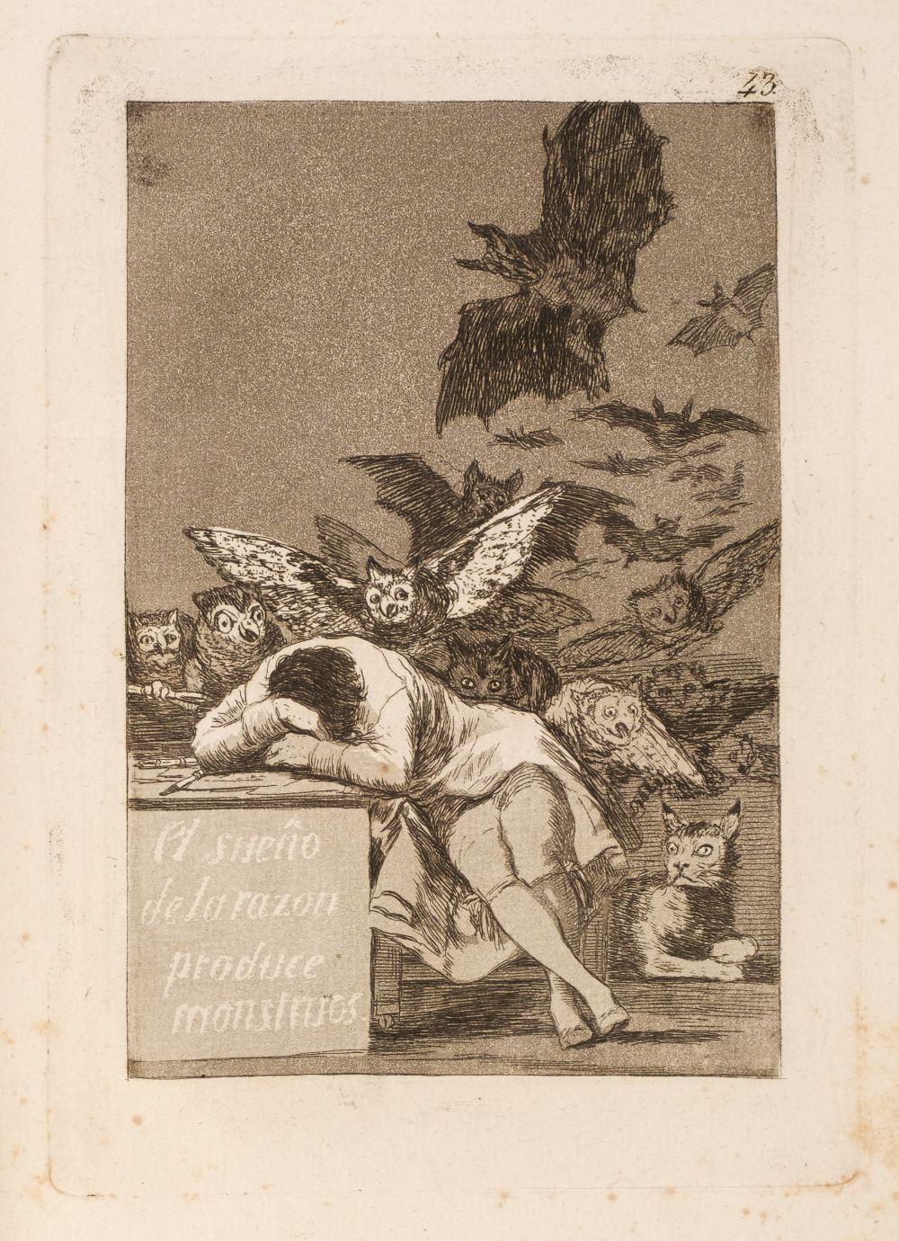 Goya (Francisco de, 1746-1828) Los Caprichos, 1799, the complete set of 80 etchings, FIRST EDITION - Image 7 of 37