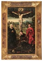 Circle of Lucas Cranach the Elder, The Crucifixion, oil on panel, circa 1510