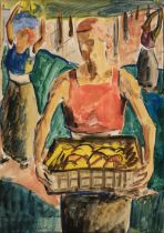 Gurschner (Herbert, 1901-1975). Sketch for Lemon Harvest, circa 1937