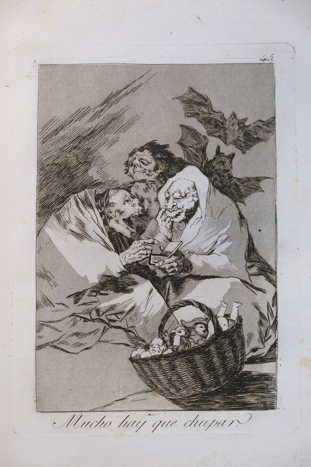 Goya (Francisco de, 1746-1828) Los Caprichos, 1799, the complete set of 80 etchings, FIRST EDITION - Image 32 of 37