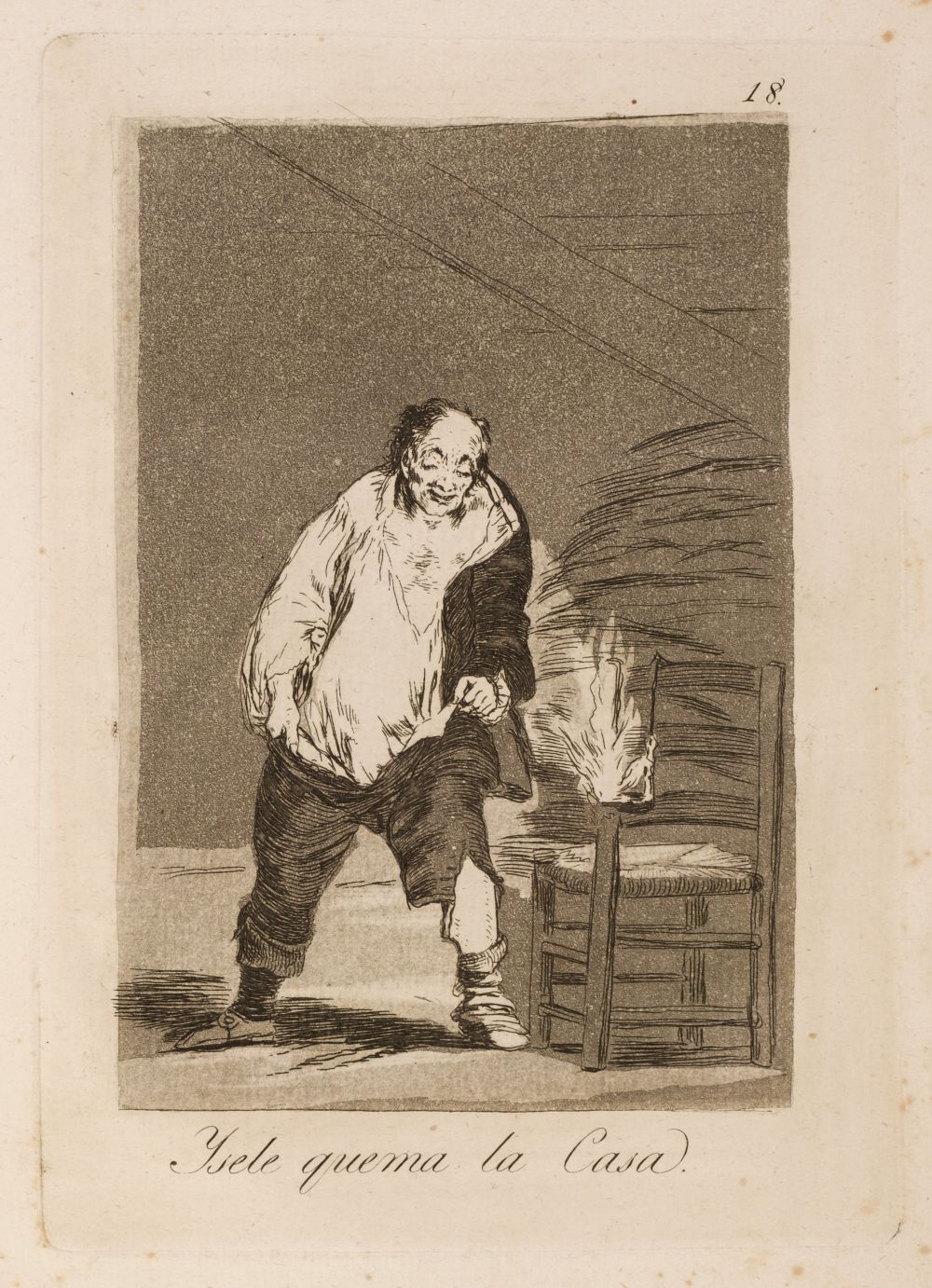 Goya (Francisco de, 1746-1828) Los Caprichos, 1799, the complete set of 80 etchings, FIRST EDITION - Image 18 of 37