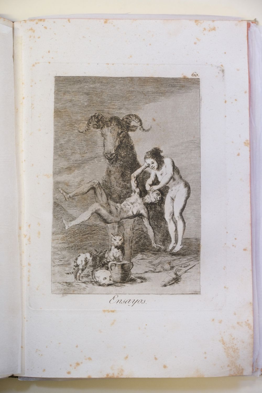 Goya (Francisco de, 1746-1828) Los Caprichos, 1799, the complete set of 80 etchings, FIRST EDITION - Image 33 of 37