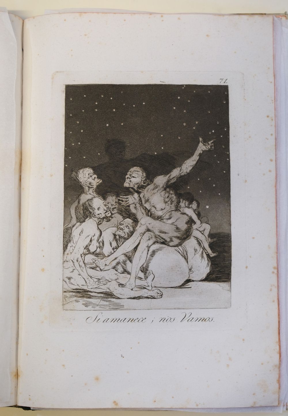 Goya (Francisco de, 1746-1828) Los Caprichos, 1799, the complete set of 80 etchings, FIRST EDITION - Image 30 of 37