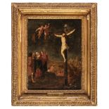 Attributed to Hans Rottenhammer I (1564/5-1625), The Crucifixion, circa 1605, oil on panel