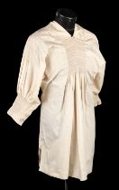 Clothing. A prize-winning traditional shepherd's smock, circa 1960, & other items