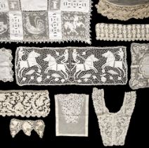 Lace. A large collection of lace and lace items, 19th-20th century