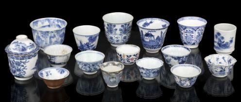 Chinese and Japanese teacups, 18th/19th century