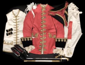 Page of Honour robes. Ceremonial uniform belonging to Josslyn Seymour Egerton, 1883-1946
