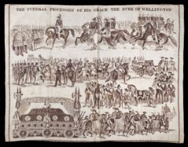 Wellington (Arthur Wellesley, 1st Duke of). The Funeral Procession ..., 1852