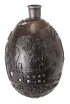 Bugbear. An 18th century carved coconut