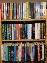 Signed Modern Fiction. A collection of approximately 75 volumes of signed modern fiction