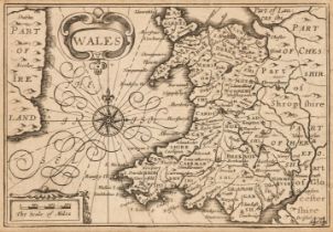 Wales. Van den Keere (Pieter), Eight maps of Wales, circa 1627
