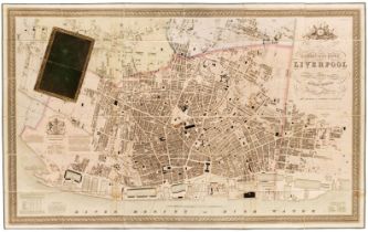 Liverpool. Gage (Michael Alexander), Map of Liverpool, 1836