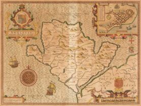 Wales. Speed (John), Six Welsh County Maps, Henry Overton, [1710 - 43]