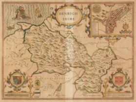 Denbigh Shire. Speed (John), Denbigh Shire, Thomas Bassett & Richard Chiswell [1676]