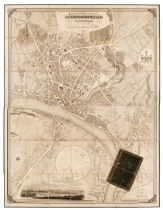 Newcastle Upon Tyne. Oliver (Thomas), Plan of Newcastle Upon Tyne, 1830