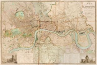 London. Greenwood (C & J), Map of London, 1830