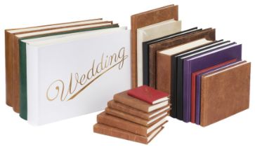 Albums & Sketchbooks. A selection of albums and sketchbooks by the Bindery Shop, Ludlow