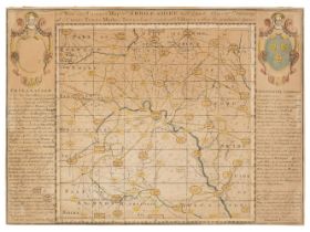 Shropshire. Porter (Benjamin), A New and Correct Map of Shrop-Shire..., 1734