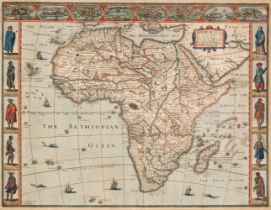 Africa. Speed (John), Africae described, the manner of their Habits and Buildings..., [1676]