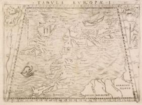 British Isles. Gastaldi (Giacomo), Tabula Europae I, [1548]