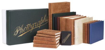 Albums & Sketchbooks. A selection of albums and sketchbooks by the Bindery Shop, Ludlow