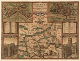 Middlesex. Speed (John). Midle-Sex described..., George Humble [1611 - 27]