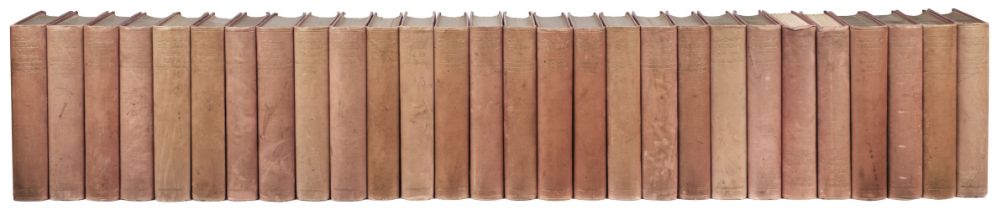 Wells (H. G.). The Works, Atlantic edition, signed, 28 volumes, London: T. Fisher Unwin, 1924-27