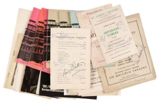 Signed Concert Programmes. A good collection of 34 signed and multi-signed concert programmes