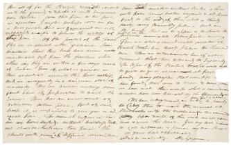 Peninsular War. Autograph Letter Signed, ‘Alex Gregorson’, Lisbon, 8 March 1809