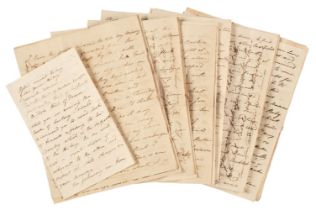 MacKinnon (Henry, 1773-1812). An archive of approximately 80 Autograph Letters Signed