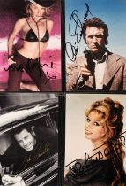 Film Actors. A group of approximately 150 signed smaller-format colour and black & white