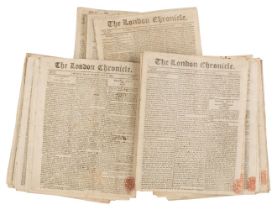 Napoleonic Era Newspapers. A good collection of approximately 180 English newspapers, c. 1781-1826
