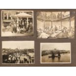 Constantinople. An album containing approximately 90 photographs of a visit to Constantinople