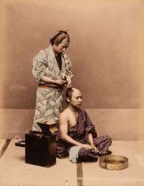 Japan. An album containing 50 photographs, late 19th century