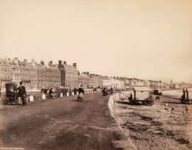 Great Britain & Ireland. An album containing approximately 70 mostly corner-mounted photographs