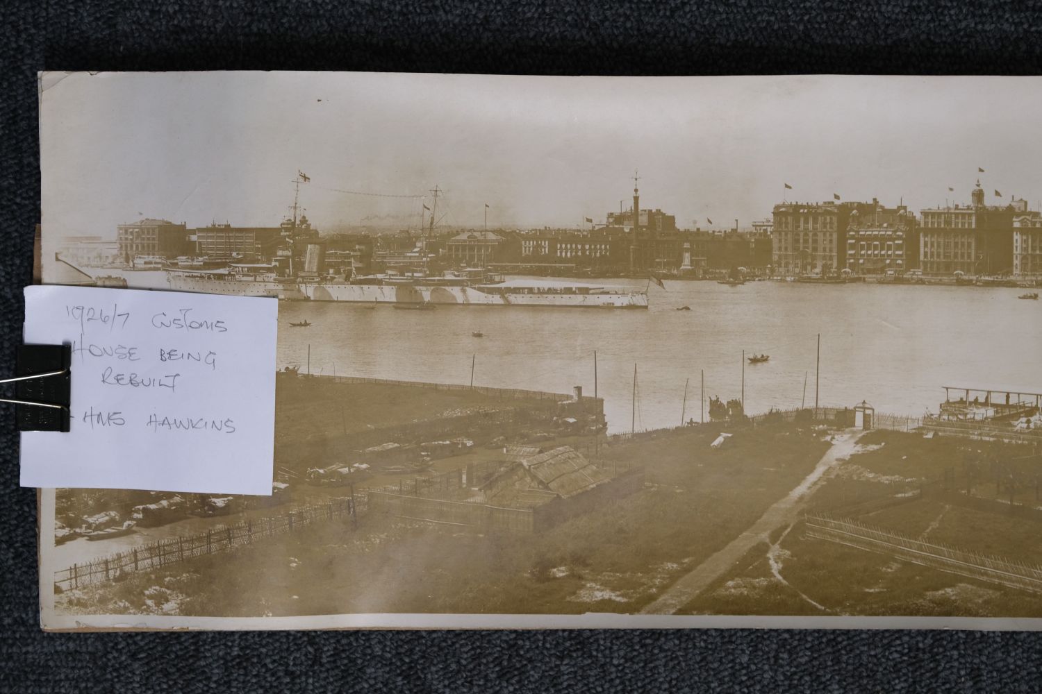 China. Panorama of Shanghai, [Afong Studio], 1926/7, gelatin silver print panorama - Image 9 of 13