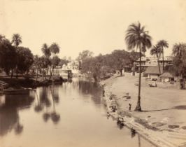 India. An album containing 37 photographic views, c. 1900