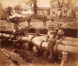 Elan Valley Water Scheme. A pair of photograph albums documenting the construction