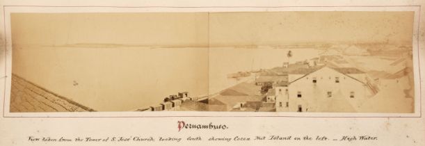 Brazil. An album of 65 photographs of Recife, North-Eastern Brazil, c. 1870