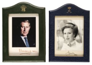 Charles III (born 1948). Presentation colour photograph, signed by Charles as Prince of Wales