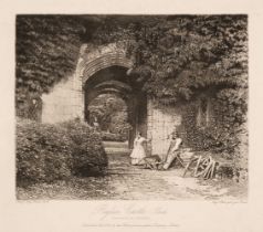 Fenton (Roger, 1819-1869). Raglan Castle - Porch [and] Richmond, Yorkshire