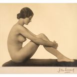 Everard (John, active 1930s-1966). Two exhibition prints of female nudes, c. 1950