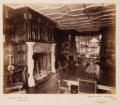 Architectural Photography. An album containing 64 mounted albumen print photographs, c. 1880s