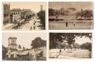 India Postcards. A collection of approximately 500 postcards of Indian architecture and views