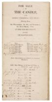 Hudson's Bay Company. Auction catalogue for the sale of furs supplied by the Hudson's Bay Company